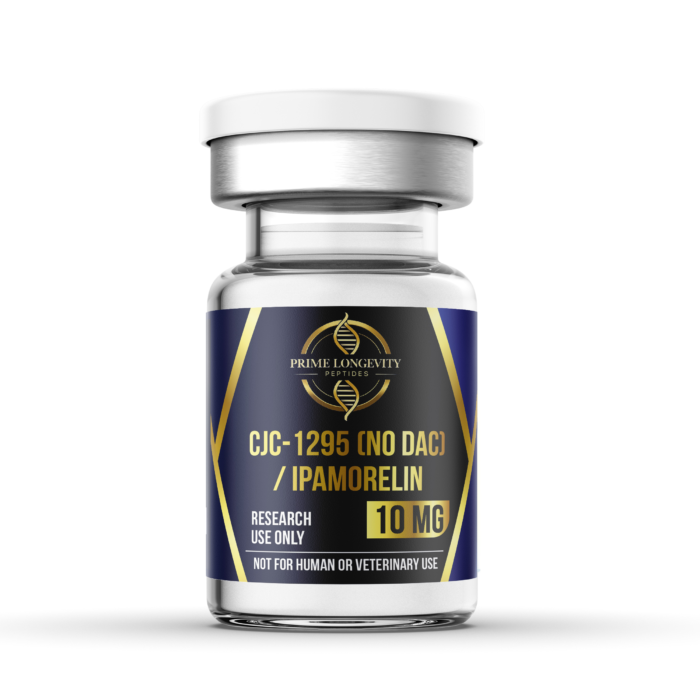 CJC-1295 (No DAC) & Ipamorelin Blend – 5mg/5mg (10mg Total) | Research Blend