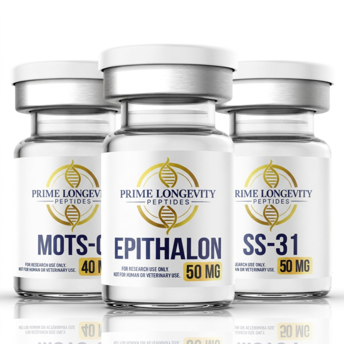 PLP-31 + MOTS-c + Epitalon Research Bundle