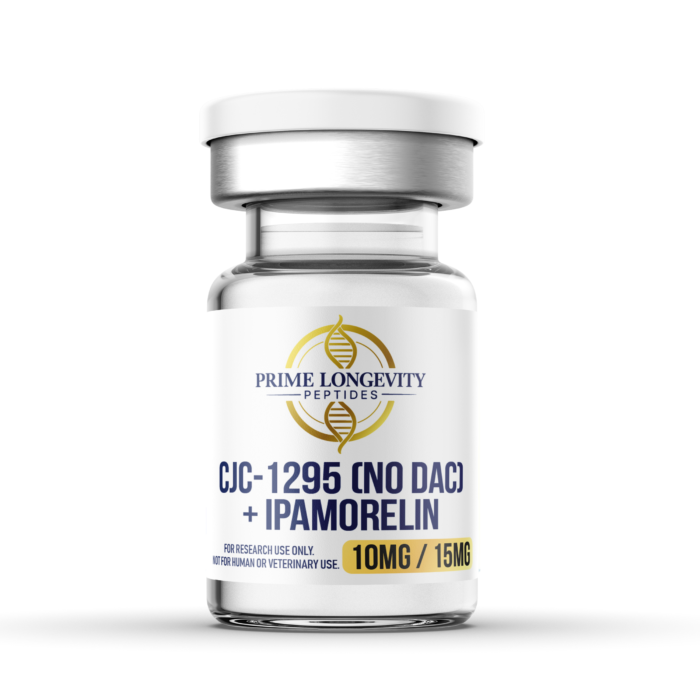 CJC-1295 (No DAC) & Ipamorelin Blend – 10mg/15mg (25mg Total)