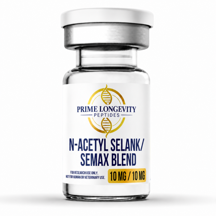 N-Acetyl Selank & N-Acetyl Semax Blend – 10mg/10mg (20mg Total) | Research Blend