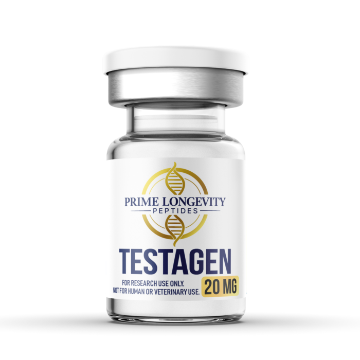 Testagen (AEDG) – 20mg | Testicular & Male Reproductive Tissue Research Compound