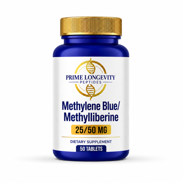 Methylene Blue (25mg) / Methyliberine (50mg) – x 50 Solid Matrix |  Research Blend